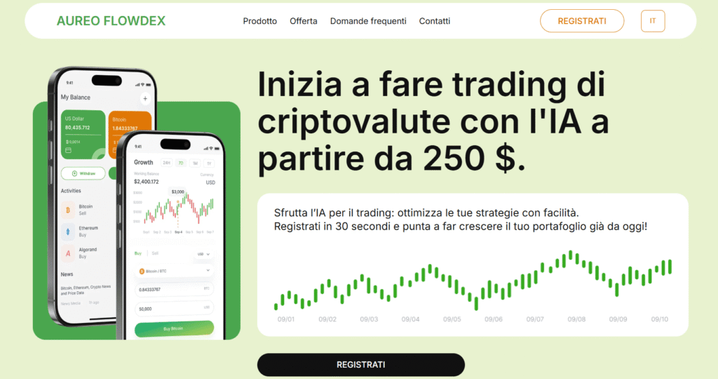 aureo flowdex iscrizione