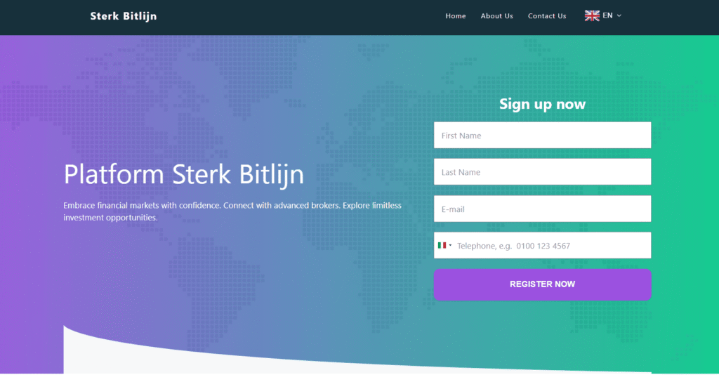 sterk bitlijn iscrizione