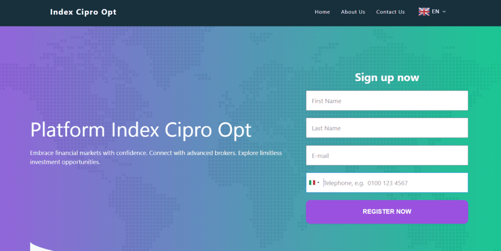 index cipro opt iscrizione