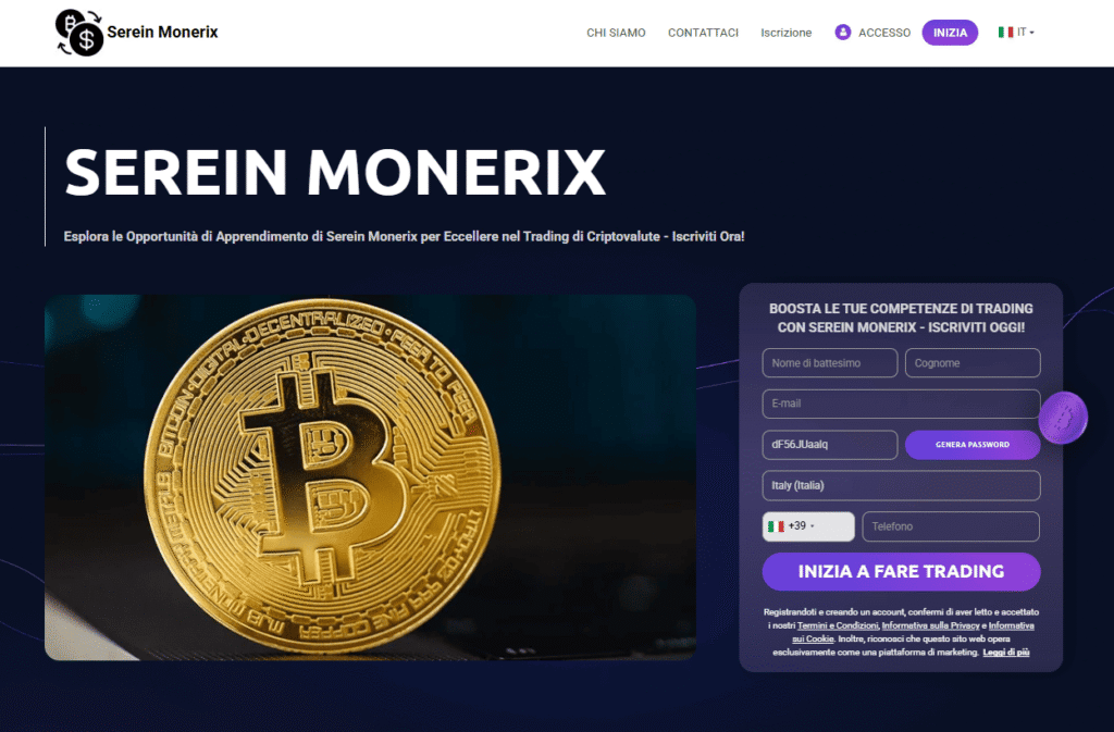 serein monerix iscrizione