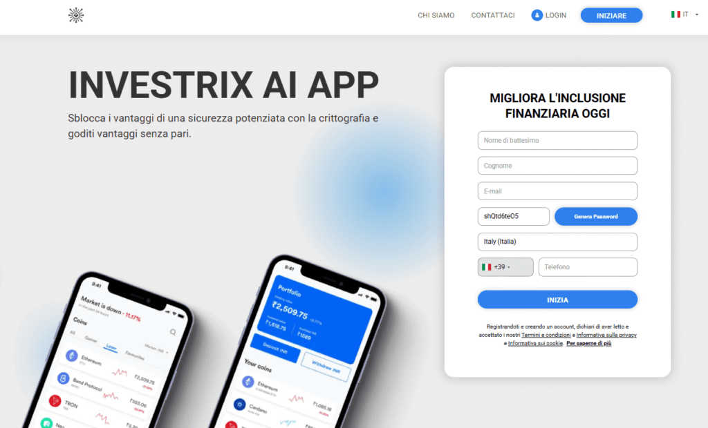 investrix ai insights iscrizione