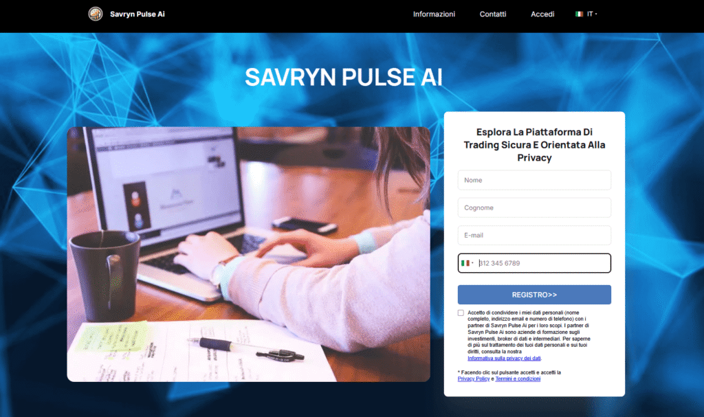 savryn pulse ai iscrizione