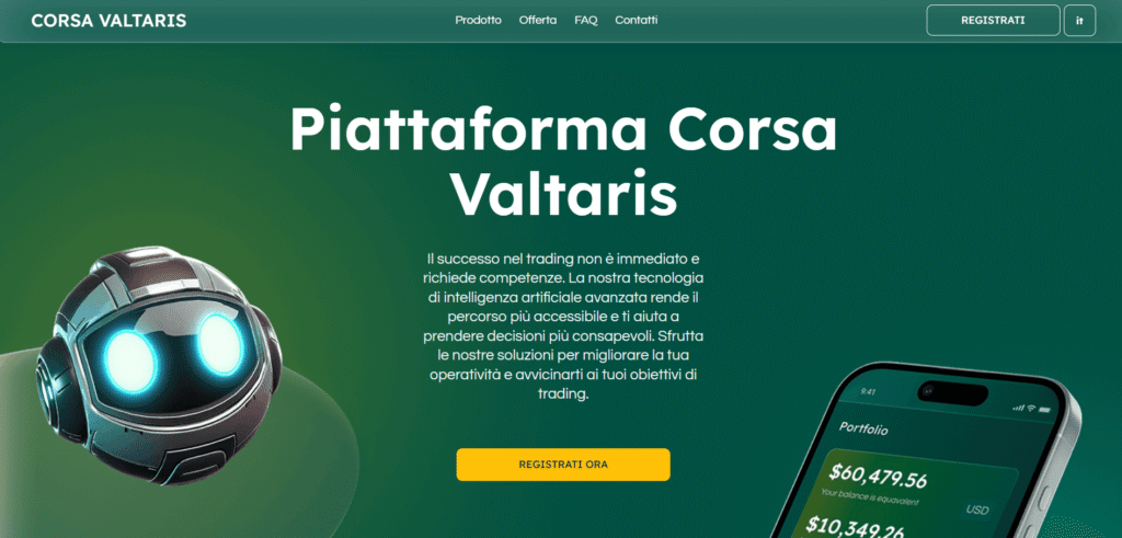 corsa valtaris iscrizione
