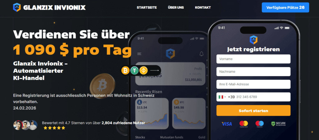 glanzix invionix iscrizione