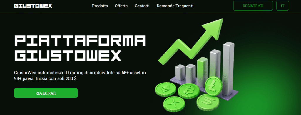 giustowex iscrizione