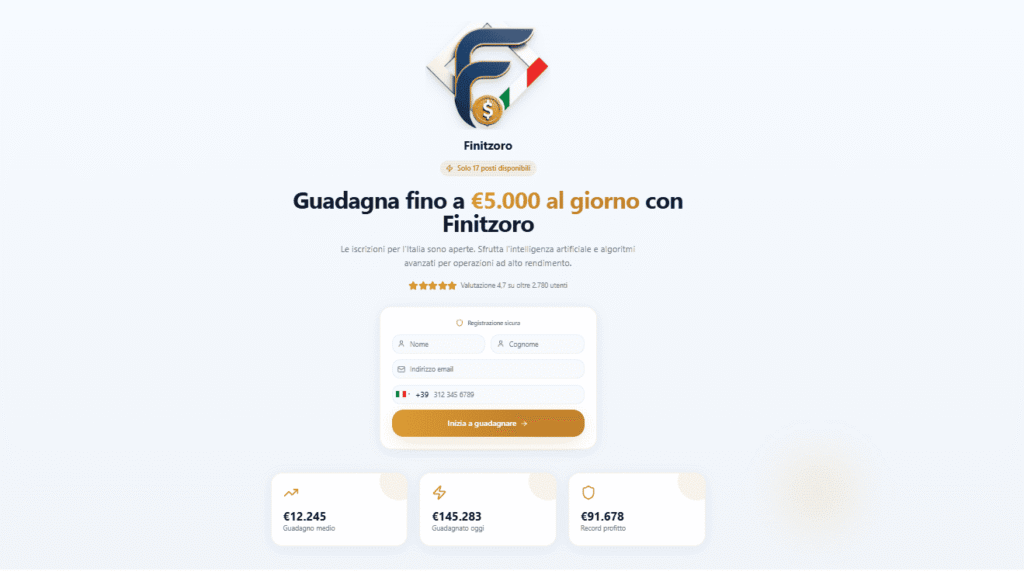 finitzoro iscrizione